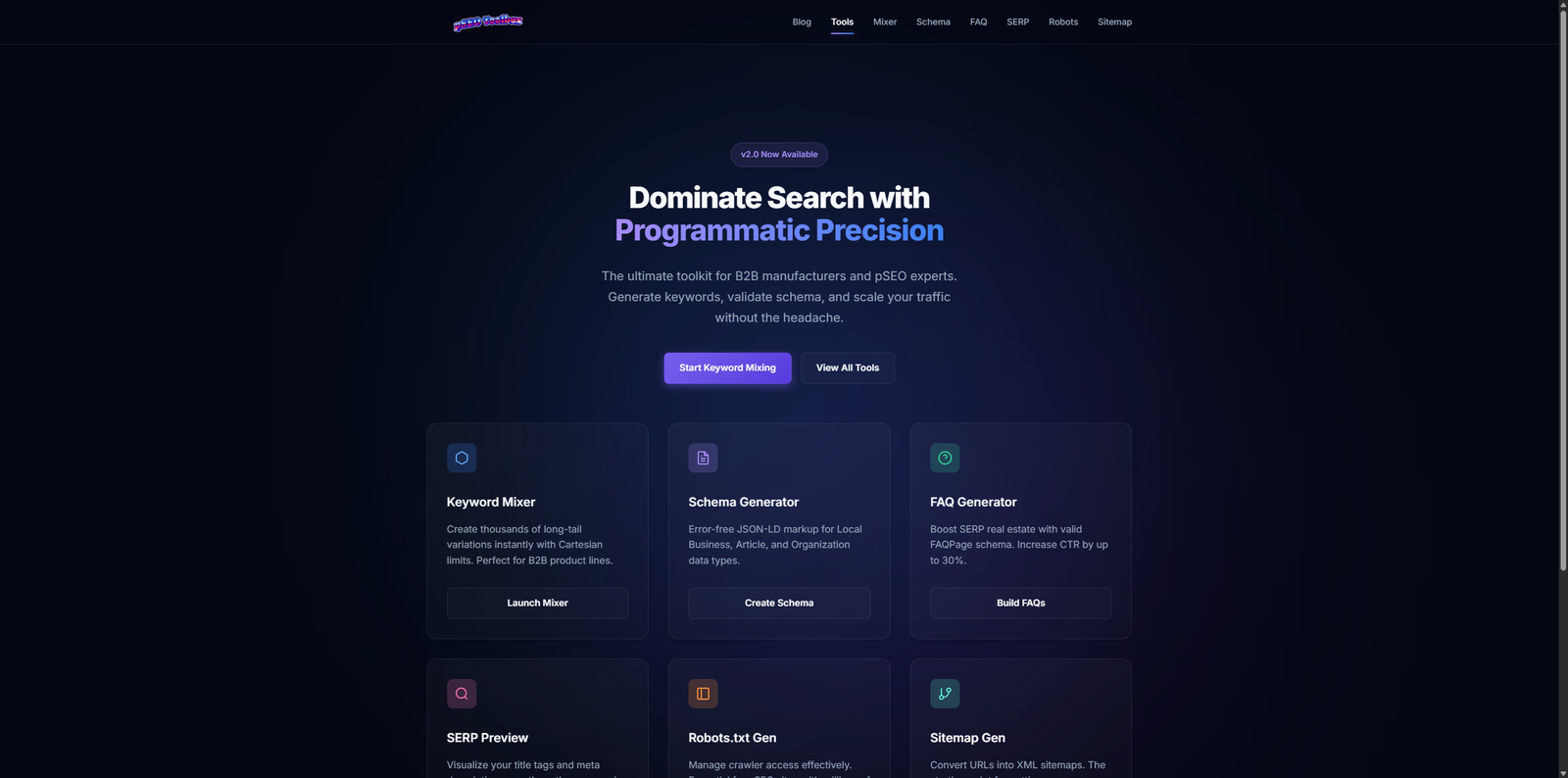 pSEO (Programmatic SEO) Toolbox v2.0 launched